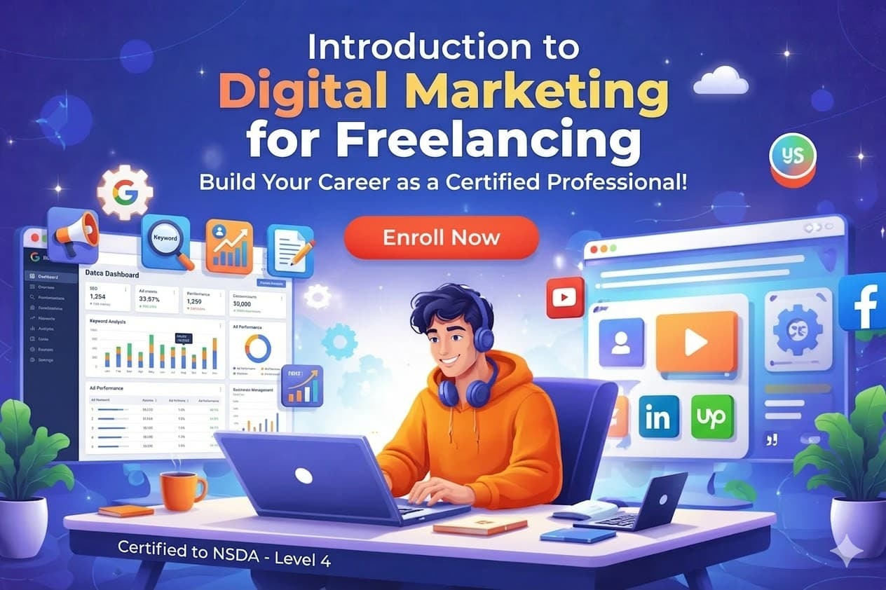 Digital Marketing for Freelancing - NSDA - Level 4